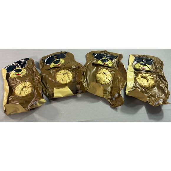 Otter Inflatable Floating Cup Holder 4 Pack Pool Lake Drink Float - Picture 2 of 2